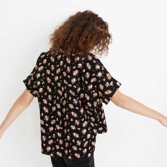 Corduroy Daily Shirt in Homestead Bouquet Size S - Picture 3 of 9